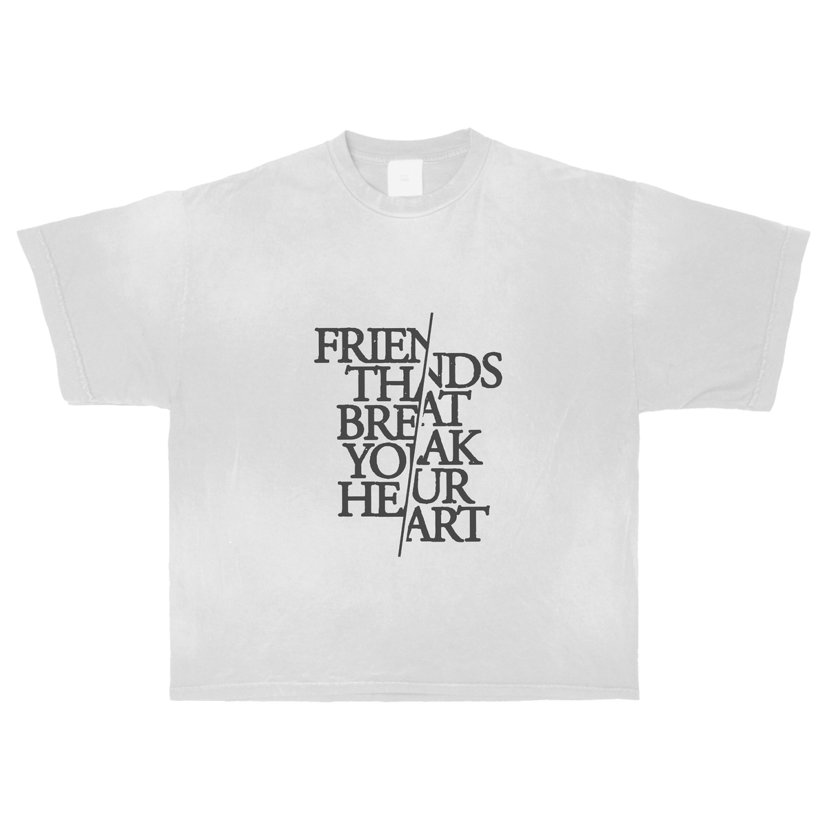 Friends That Break Your Heart Cream 2021 Tour T-Shirt